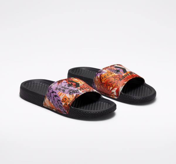 Nike slides tropical hotsell