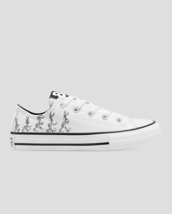 Converse Low Tops Shoes Black Friday Sale - Bugs Bunny Chuck Taylor All  Star Kids White