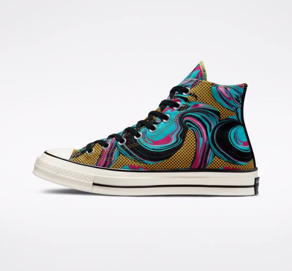 Turquoise high tops sale