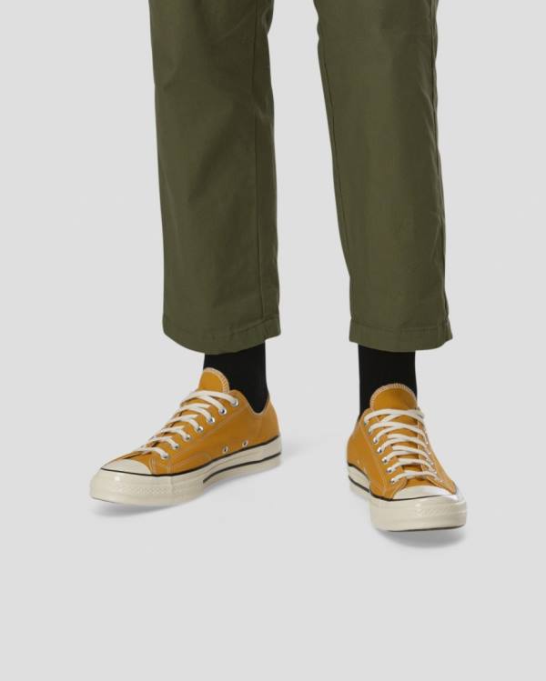 Converse 1970s yellow on feet sales