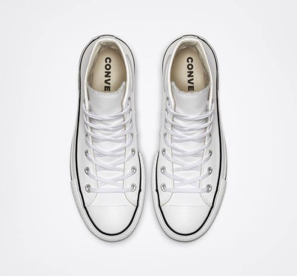 Leather wedge 2025 converse
