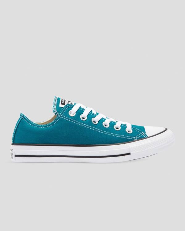 Converse Womens Low Tops Shoes Wholesale India - Chuck Taylor All Star  Seasonal Blue