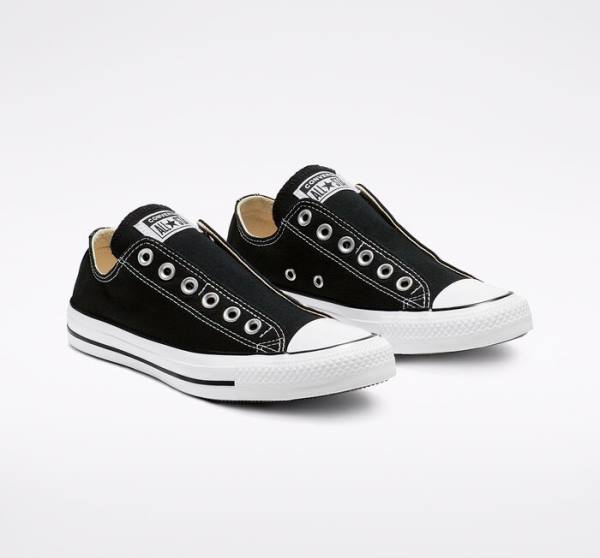 Grisling Soveværelse lol Converse Low Tops Shoes Store Near Me - Chuck Taylor All Star Slip Mens  Black / White