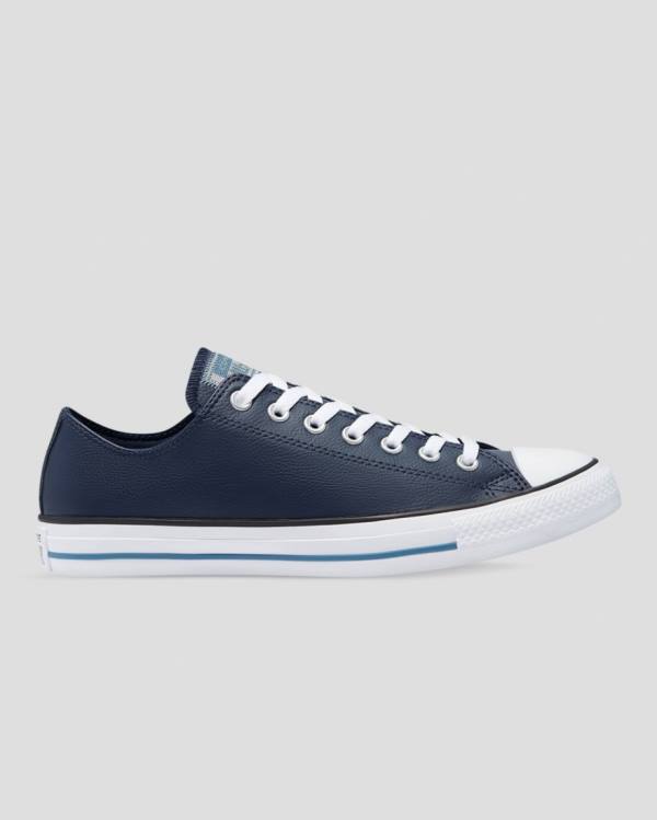 Converse Womens Low Tops Shoes Clearance - Chuck Taylor All Star Summer  Daze SL Blue